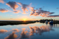 Thornham sunrise, Norfolk