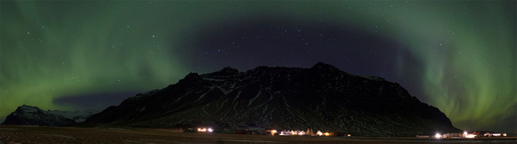 Northern Lights panorama